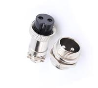 Conector de Enchufe de Aviación GX16, Metal, 2/3/5/6/8 Pines, Alta Resistencia, Rendimiento Estable, Resistente Al Agua, para Sistemas de Adquisición de Datos, Comunicaciones