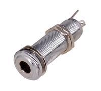 Conector de enchufe de guitarra de 1/4 pulgadas para guitarra eléctrica, bajo, cilindro roscado, salida de guitarra, reemplazos de enchufe