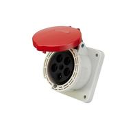 Conector de enchufe de la industria aeronáutica de 5 pines y 63 A(63A 5 core concealed socket)