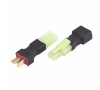 Conector de enchufe Deans femeninos y machos - 0.2 pulgadas macho a femaale Deanos, conector femenino con conecor, conetor inalámbrico de batería decanos t enchufe | Dean a Small, 14awg para