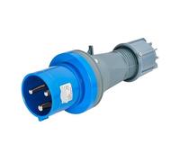 Conector de enchufe for industria aeronáutica de 3 pines y 63 A IP44(Plug IP44)