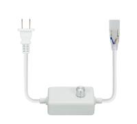 Conector de enchufe for tira de luz monocromática con regulador de intensidad de 220 V, conector dedicado for tira de luz LED, controlador