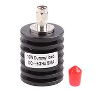 Conector de enchufe macho SMA de 10 W, carga de terminación coaxial RF, 3 GHz/6 GHz, 50 ohm, accesorios RF chapados en negro, conector adaptador coaxial Sma hembra a Mcx macho