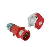 Conector de enchufe y toma for la industria aeronáutica de 5 núcleos y 16 A 6823TYP285/2823/5823(Plug concealed straight socket)