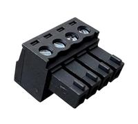 Conector de entrada de altavoz de alto nivel de 4 pines compatible con Audi SR4, Bit One, SRX, amplificador Voce SR, procesador, color negro