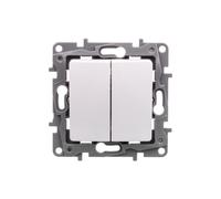 Conector de escalera NILOE 10 AX + pulsador 6A blanco 764509