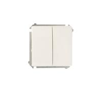 Conector de escalera Simon Basic doble blanco BMW6/2.01/11