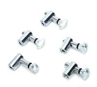 Conector de esquina de acero al carbono de 5 piezas para perfil de aluminio 30/40 |Fuerte junta con ranura en T para paneles y redes |Fácil construcción para (90 grados)
