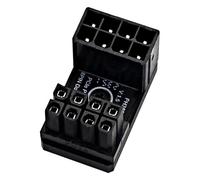 Conector de esquina de GPU U-Turn: adaptador de ángulo de GPU de 180 grados, conector de ángulo de GPU de 180 grados 8P | Adaptador de GPU resistente al desgaste, conector GPU de metal para la vida