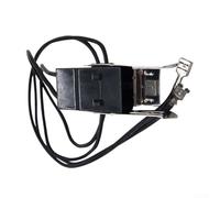 Conector de estufa WG02F05807 para aparatos de cocina, accesorio de metal y plástico con características de seguridad, fácil instalación, color negro
