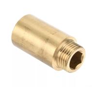Conector de extensión de grifo de latón elegante y funcional con métricas de rendimiento fiables (4 cm)