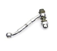 Conector de extensión de manguera de freno universal for motocicleta - Acoplamiento hidráulico de acero for modificación de repuestos