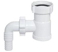 Conector de extensión de tubo de purga de drenaje 1 1/2"bsp con entrada para lavavajillas