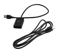 Conector de extensión USB estéreo para coche, apto para sonido claro, transmisión de música sin problemas, fácil instalación, interfaces de sonido
