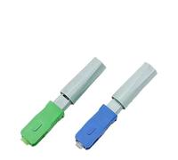 Conector de fibra óptica SC APC/UPC, herramienta FTTH SM, conector rápido monomodo, herramienta de conector en frío, 1 ud.(10pcs APC)