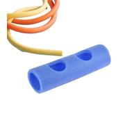 Conector de fideos de natación - Junta de de esponja hueca, conector de deriva de 6 agujeros y 7 agujeros, acoplador flotante de piscina para ayuda a la natación, envío poco profundo plegable