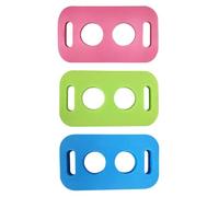 Conector de fideos de piscina con 2 agujeros cruzados, anillo de natación simple, conectores de fideos de piscina, conector flotante para mejor práctica de natación, accesorio para principiantes y