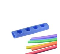 Conector de fideos de piscina, conector con agujero para fideos, de natación para tren, casual
