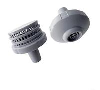 Conector de filtro de piscina 11070 11072 12364 para Intex 25022E 26005E 26183MW, pieza de repuesto ABS para sistema de filtro de entrada de piscina sobre tierra y tierra gris