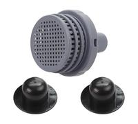 Conector de filtro de piscina, tapón de agujero de manguera de filtro de repuesto para Intex 25022E, Coleman, Summer Escape para piscinas sobre el suelo, paquete de 3