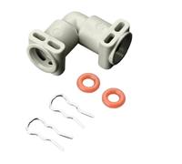 Conector De Fluido En Forma De L, Compatible Con Jura | Conector de repuesto, diseño en forma de L, pieza de cafetera, ajuste de manguera