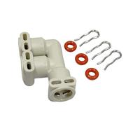 Conector de fluido F-Form 66821 para Jura Thermoblock 2003, línea de agua totalmente automática, junta de conexión de vapor (aplicable a una variedad de electrodomésticos de cocina)