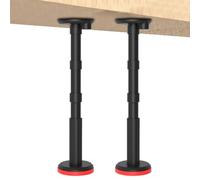 Conector de gabinete, de soporte doble ajustable, Undermas Easy Cabinet Jack hace que el proceso de instalación y mantenimiento sea más fluido. La forma compacta permite barras de montaje de