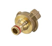 Conector de Garra Manguera Latón DOJA Barcelona - Acople Rápido, Adaptador Manguera Grifo Jardin, Cierre de Palanca, Latón Resistente, Instalación Sencilla, Versatilidad en Conectores Riego