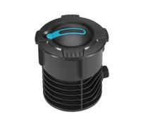 Conector de grifo Gardena 8266-20 3/4" Macho Negro/Azul con válvula automática Pipeline