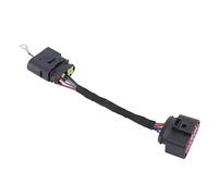 Conector de Haz de Cableado de Faro de Xenón, 1J0 973 835 Adaptador de Conector de Faro de 10 Pines a 14 Pines Apto para A1 A4L A6 C6 C7 A7 Q3 Q5