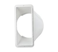 Conector de interfaz de manguera de escape de aire acondicionado portátil para Haier Mobile AC tubo y kit de marco accesorio de placa (interfaz plana de 150 mm)