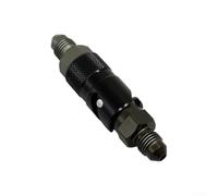 Conector de interruptor de aceite de liberación rápida AN3 de aluminio CNC de precisión para sistema de combustible de motocicleta con diseño de rosca M10 x 1 0 mm a prueba de fugas y construcción