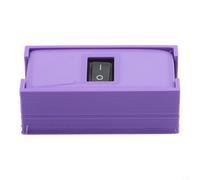 Conector de interruptor Rj11 morado para teléfono y fax y control de módem Adsl, carcasa ABS para silenciar anillos y bloquear Internet para acceder