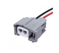 Conector de inyector de combustible Sumitomo automático de 2 pines, conector electrónico macho hembra, arnés de cables Compatible con Toy~ta H~nda 6189-0611 90980-11875 ( Color : 2P Female , Size : 5