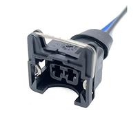 Conector de inyector de Combustible Tyco EFI de 2 Pines AMP, Potencia Junior (M~ni Temporizador), Conector Impermeable automático, Enchufe de arnés de cableado (Color : 2P Female, Size : 1 Pc with 1