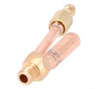 Conector de junta trasera de antorcha de soldadura TIG de 150 A para soldadura de argón con integración separada de gas y conducto eléctrico (QQ-150A (QQ-150A (extremo superior de división))