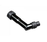 NGK Conector de bujía XD10F 8442, antiparasitario, negro