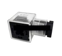 Conector de la válvula solenoide hidráulica con conector de lámpara, caja de conexiones del solenoide, conector de la bobina del solenoide(DC12V)