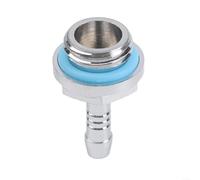 Conector de latón con rosca G1/4 para refrigeración por agua con sello de silicona, conector de manguera de pagoda de dos toques para kits de refrigeración líquida de PC (5 mm)