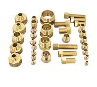 Conector de latón F/M M10 M12 M14 M16 M18 M20 M22, conectores de tubería de latón de rosca hembra a macho, adaptador de acoplador, junta roscada(M14X1.5-M10X1)