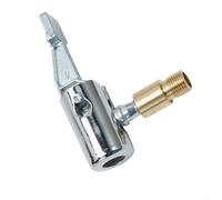 Conector de latón para válvula de inflado de neumáticos para un inflado rápido sin quitar las ruedas traseras duales, sello de bloqueo para camión, autobús y caravana T