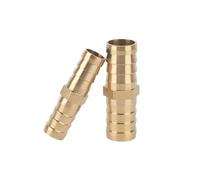 Conector De Latón Surtido de accesorios tubería púas latón, conector 2/3/4 vías for manguera 6mm-19mm, tubo agua Pagoda cobre(One 2 Way,16mm,20pcs)
