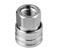 Conector de lavadora de alta presión de 1/4 pulgadas, conector de liberación rápida, accesorios de acoplador para mangueras de jardín, lanzas de lavado de coche