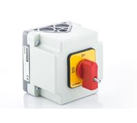 Conector de leva 0-1 3P 16A IP65 en carcasa ML016.3-RG1/OB