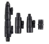 Conector De Liberación Rápida De Doble Grifo De 12 Mm/16 Mm For Acuario, Válvula De Control De Agua, Manguera, Reductor De Tubería, Kit For Sistema De Acuario(4)