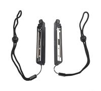 Conector de mango recargable para controladores Joycon compatible con Switch 2 sistema host construcción ABS acabado negro para juego prolongado