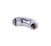 Conector de manguera Alphacool 17059 Latón Níquel 1/4" Macho/Hembra 45°