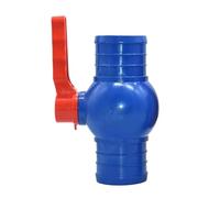 Conector de manguera cinta agua, grifo divisor en T, acoplador válvula cierre recto, accesorios riego, bola(20.5-7.5cm)