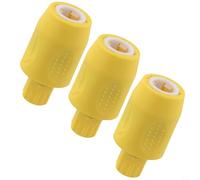 Conector de manguera compatible con Kärcher para Puzzi 8/1 y 10/1, pieza de repuesto 4.446-023.0 para limpiador de vapor, accesorios robustos para el hogar y el comercio (3 unidades)