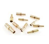 Conector de manguera con espiga de latón, Accesorios de púas for manguera latón, empalmador reductor, varios tamaños, paquete 5/10(16mm*6mm,10pcs)